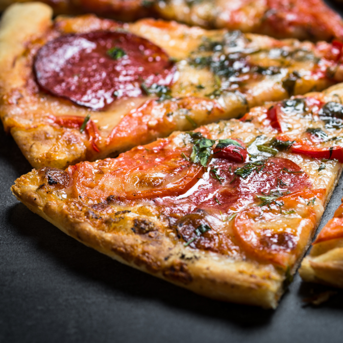 Karma kosmic dough mellow moderncrumb crisp Homemade pizza with premade dough
